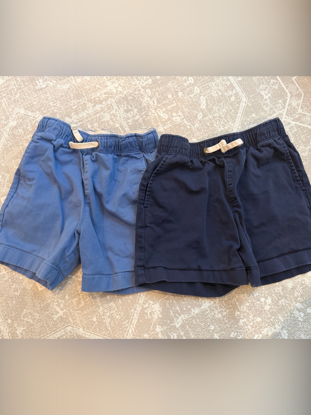 Crewcuts Two-Pack Pull-On Shorts in Light Blue and Navy